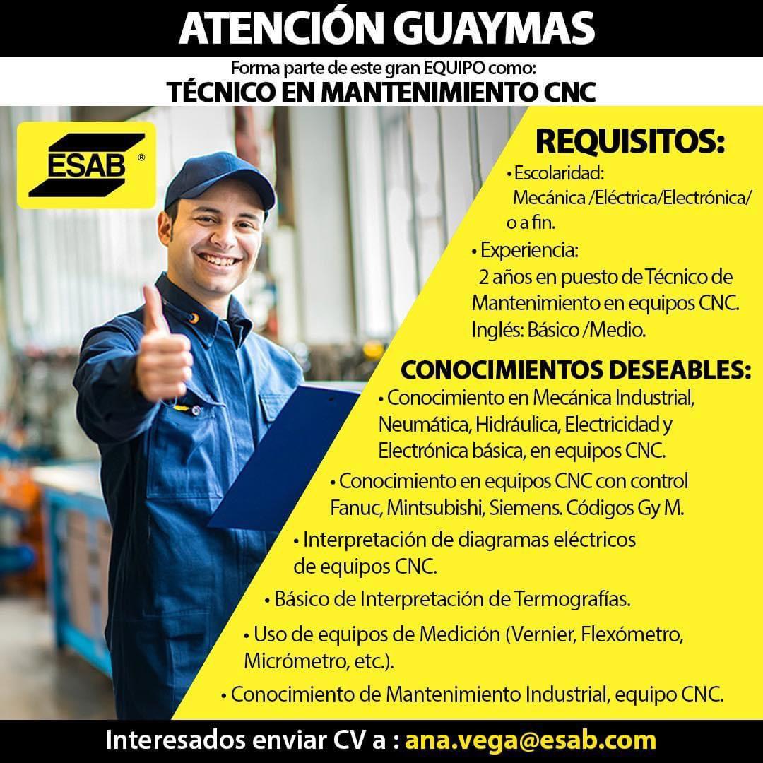 ESAB - ¡Atención Guaymas!