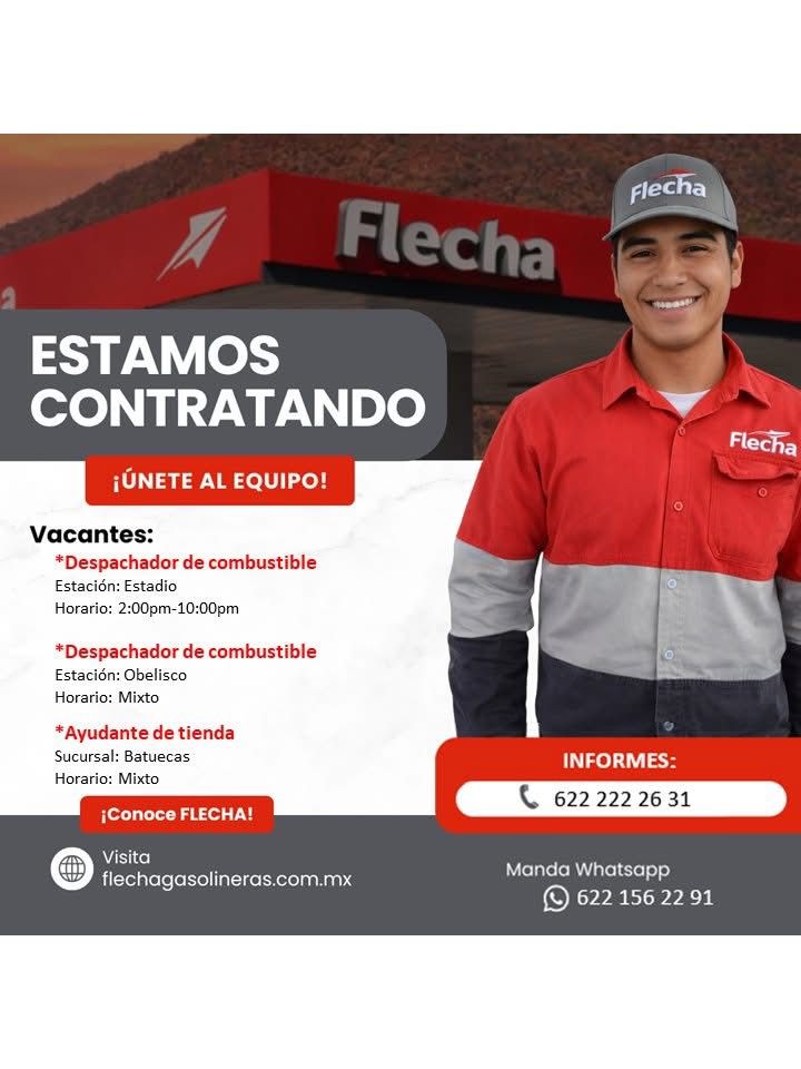 Flecha - Estamos Contratando