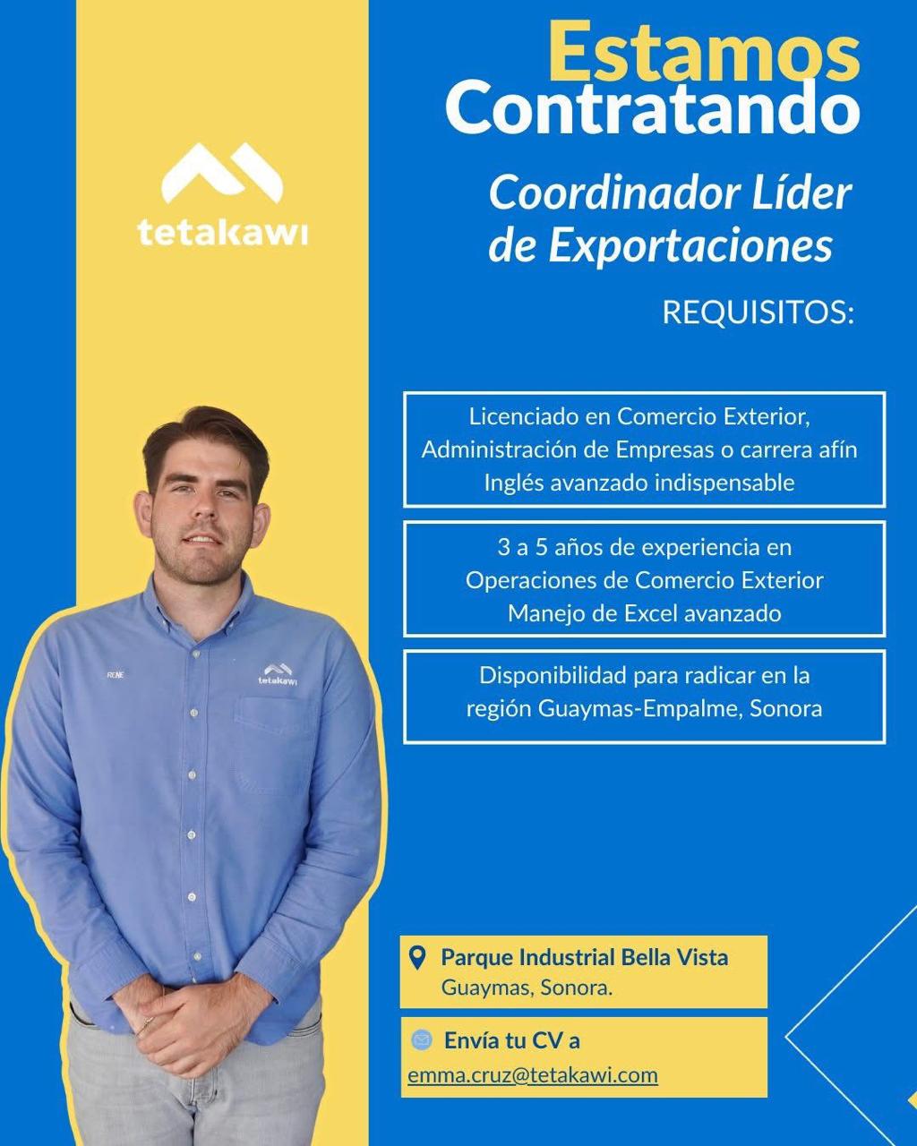 Tetakawi - Estamos contratando: Coordinador