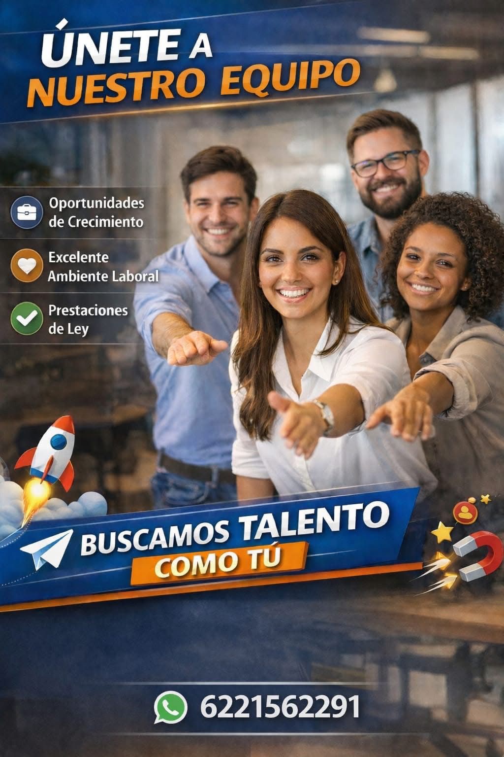¡Únete a nuestro equipo!